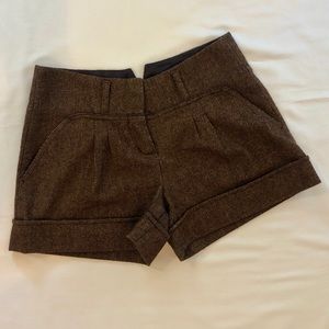 BCBGMAXAZRIA | Wool Blend Dress Shorts